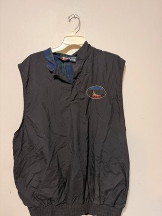 Divots Player Edition Pullover Golf Windbreaker Vest Intercoastal Classic Size L - Picture 2 of 8